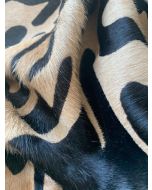 Jaguar Print Cowhide Rug - Size: 7' x 6' 
