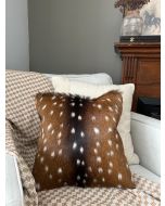 Axis Deer Pillow Size: 16" X 16" Axis Pillow