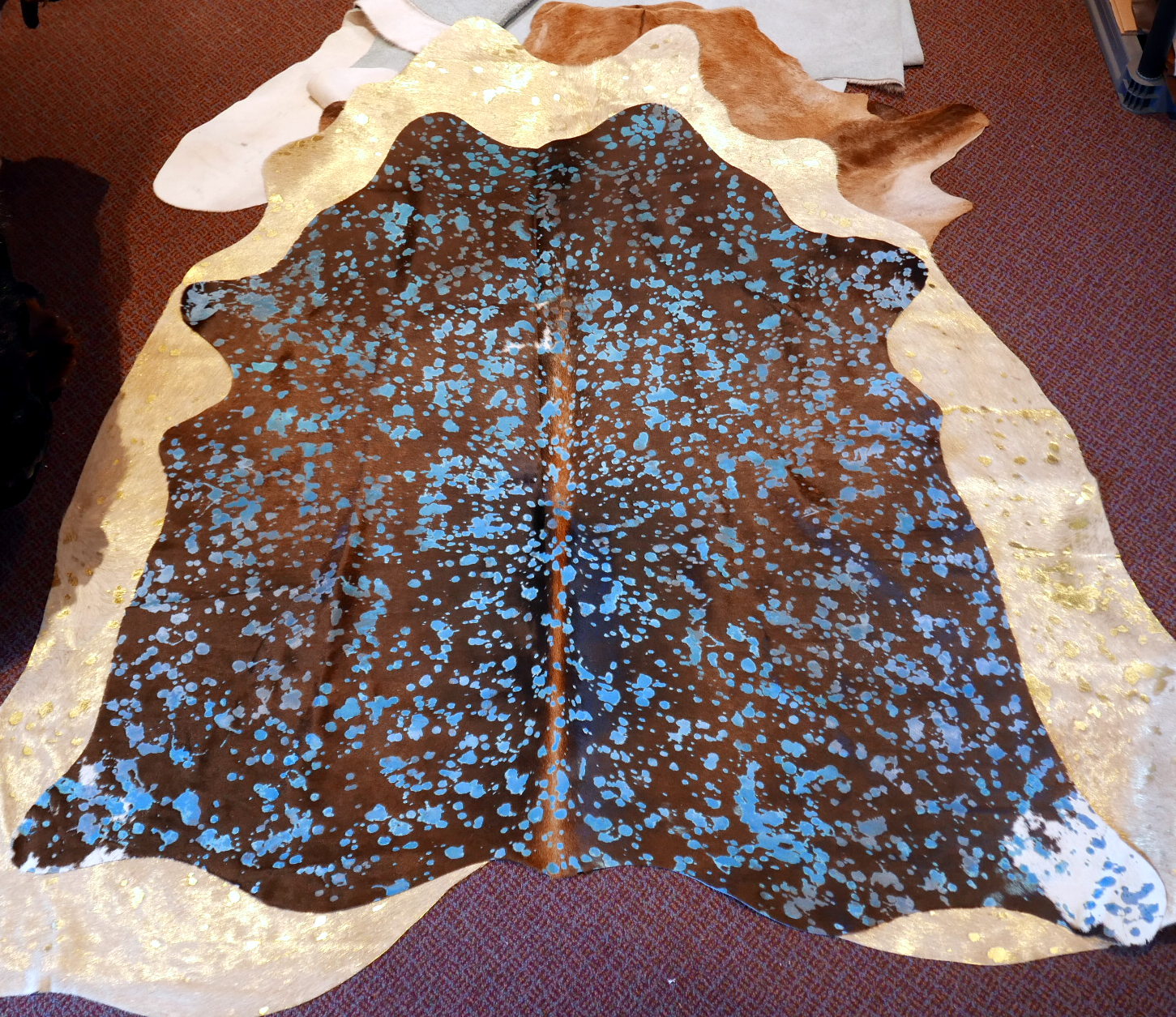 Turquoise Cowhide Rugs In Canada Blog