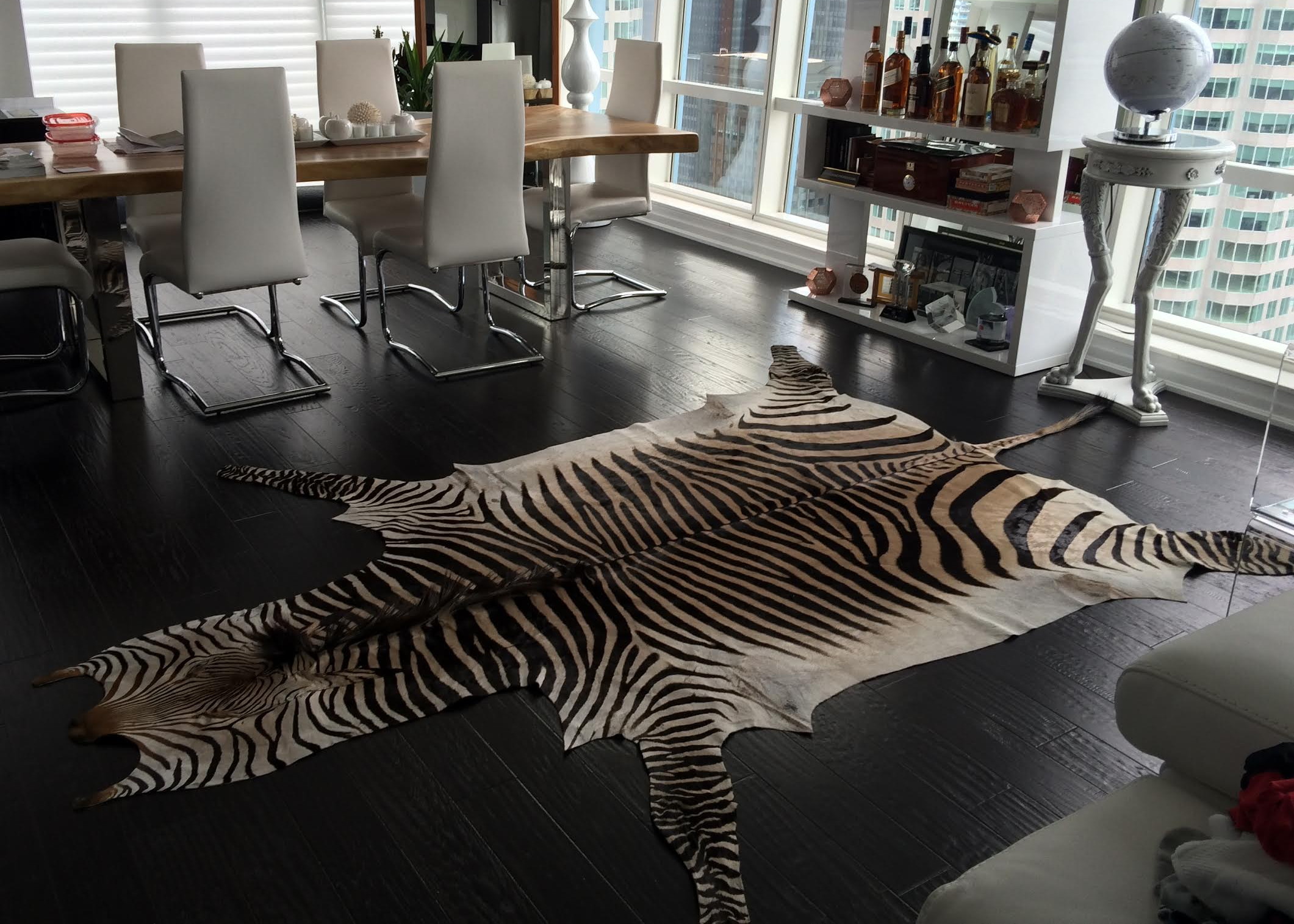 Genuine Hartmann Mountain Zebra Skin Rug Blog